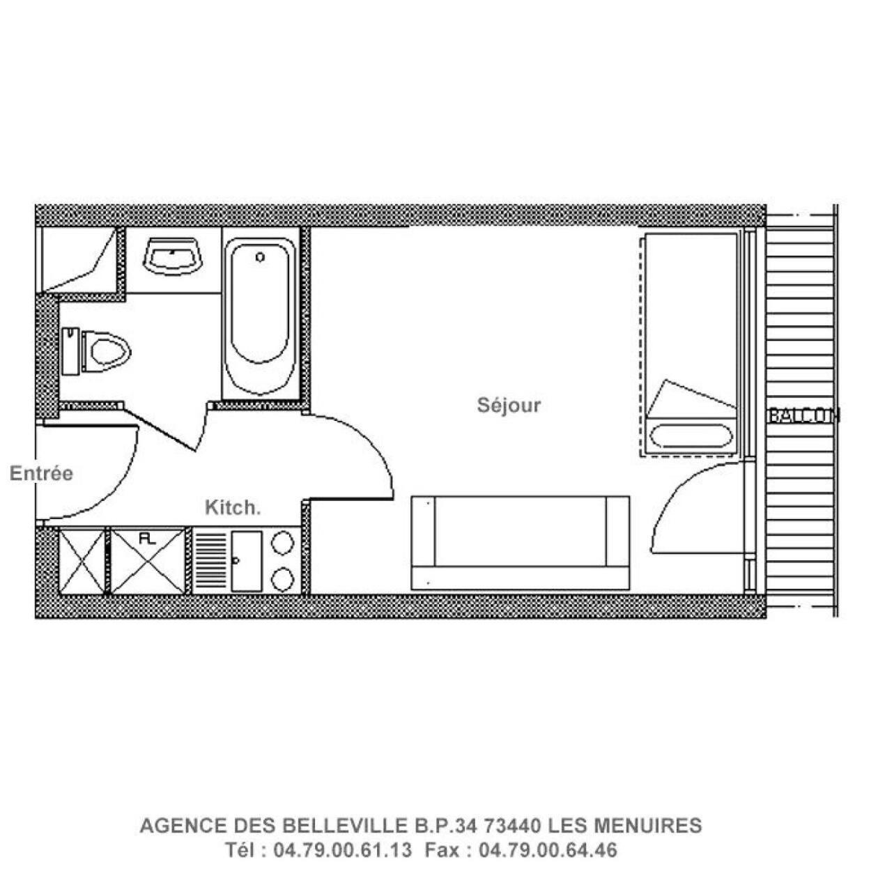 Residence Chaviere - Studio Agreable - Ski Au Pieds - Balcon Mae-2784 Saint-Martin-de-Belleville Exteriör bild